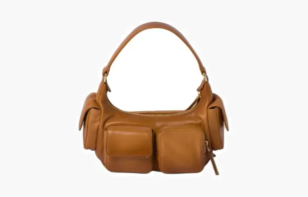 Сумки Miu Miu Baguette shoulder bag коричневый
