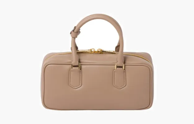 Сумки Miu Miu Arcadie leather bag «Cameo» коричневый