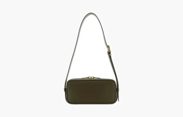 Сумки Miu Miu Nappa Shoulder Bag 'Military' зеленый