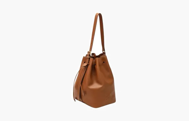 Сумки Miu Miu bucket bag «Brown» коричневый