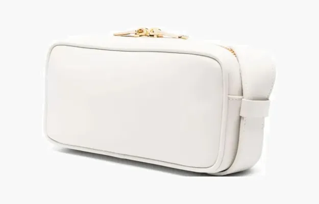 Сумки Miu Miu Logo-plated leather shoulder bag «White» белый