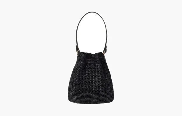 Сумки Miu Miu Knitted Shoulder Bag «Black» черный