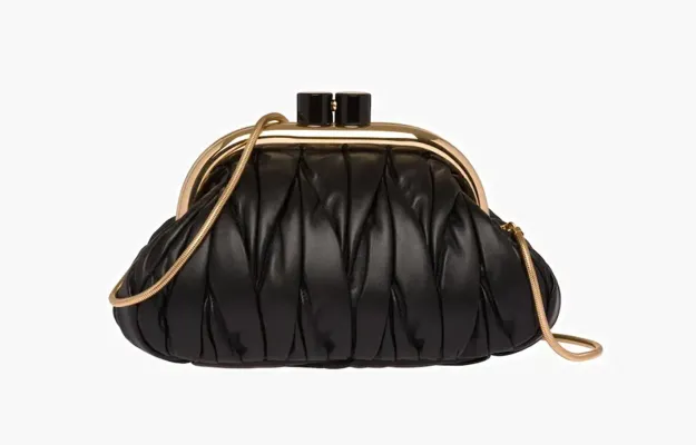 Сумки Miu Miu Belle In Soft Leather «Black» черный