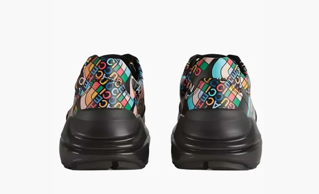 Кроссовки Gucci Rhyton «Black The North Face» разноцветный