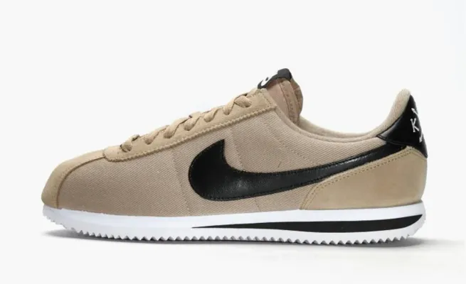 Кроссовки Nike Cortez Basic Premium QS «Desert Camo/Black-White» бежевый