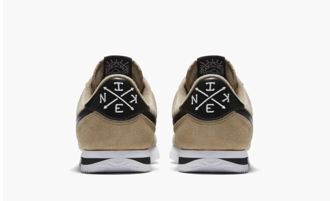 Кроссовки Nike Cortez Basic Premium QS «Desert Camo/Black-White» бежевый